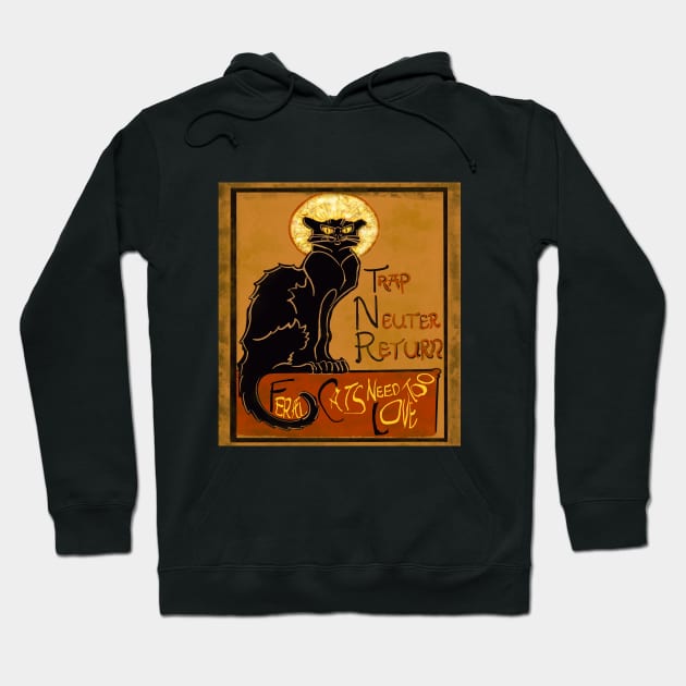 Chat Noir T N R Hoodie by TAP4242